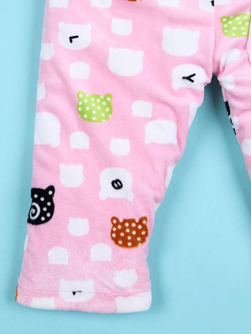 girls pink printed pyjama - 21580965 -  Standard Image - 3