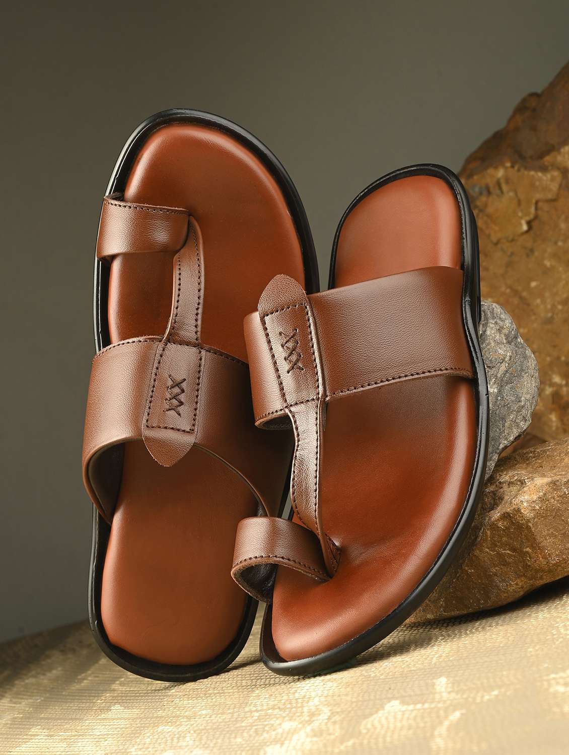 men comfortable slip on casual sandals