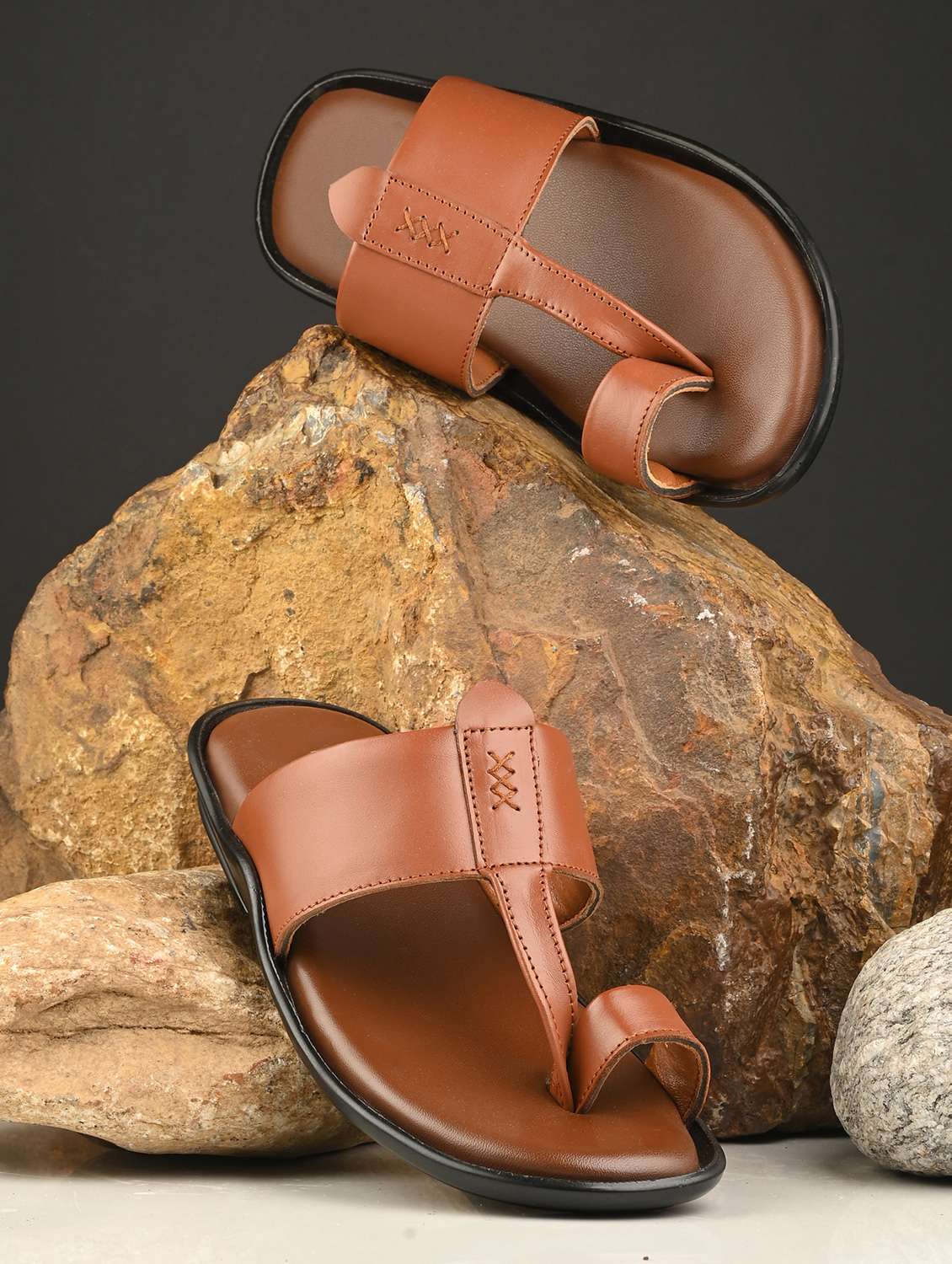 men comfortable slip on casual sandals