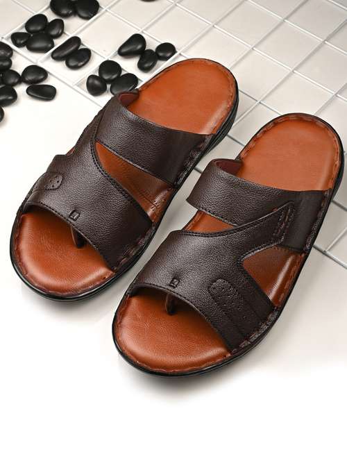 men comfortable slip on casual sandals - 21581094 - Standard Image - 0