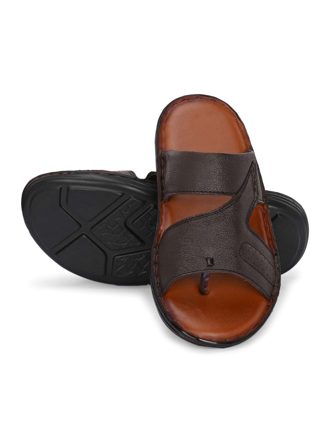 men comfortable slip on casual sandals - 21581094 - Standard Image - 3