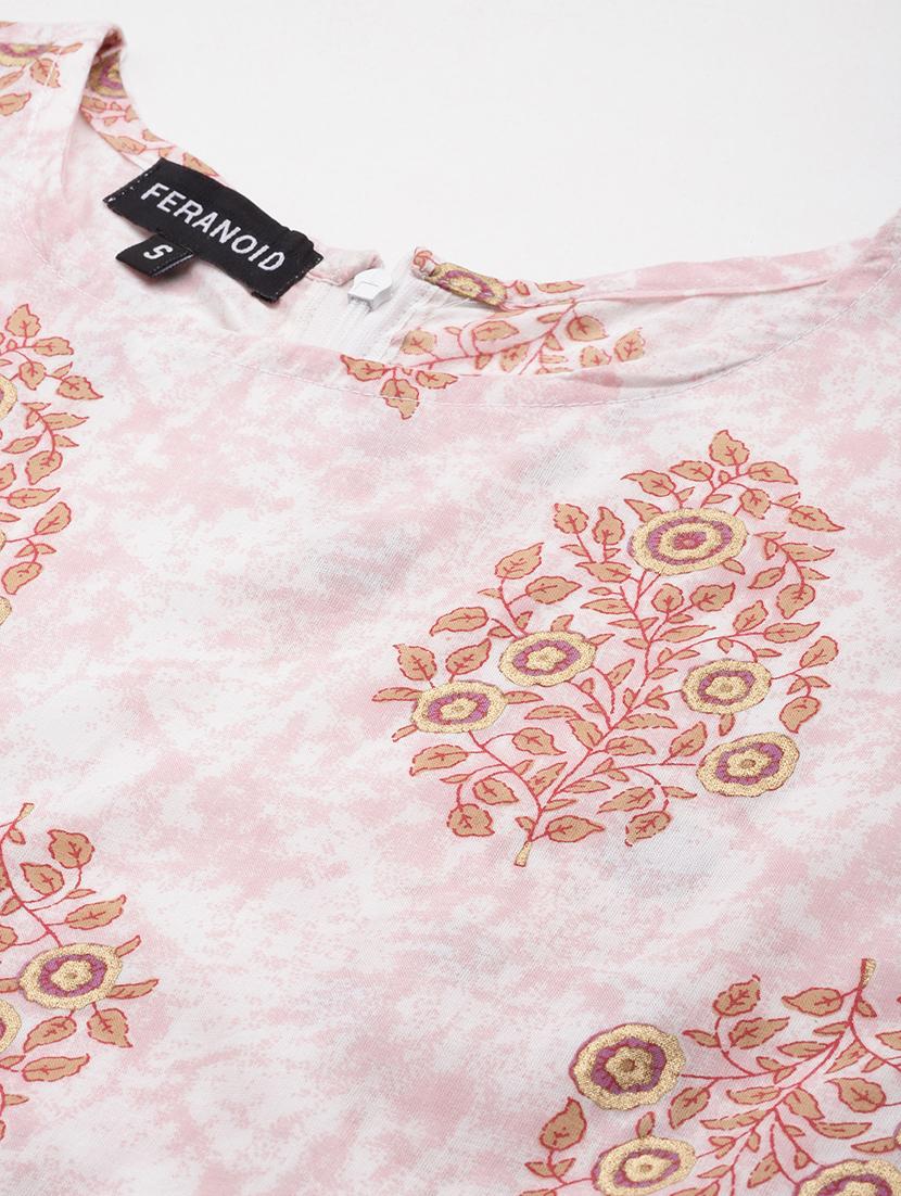 women printed sleeveless a-line kurta - 21581268 - Standard Image - 5