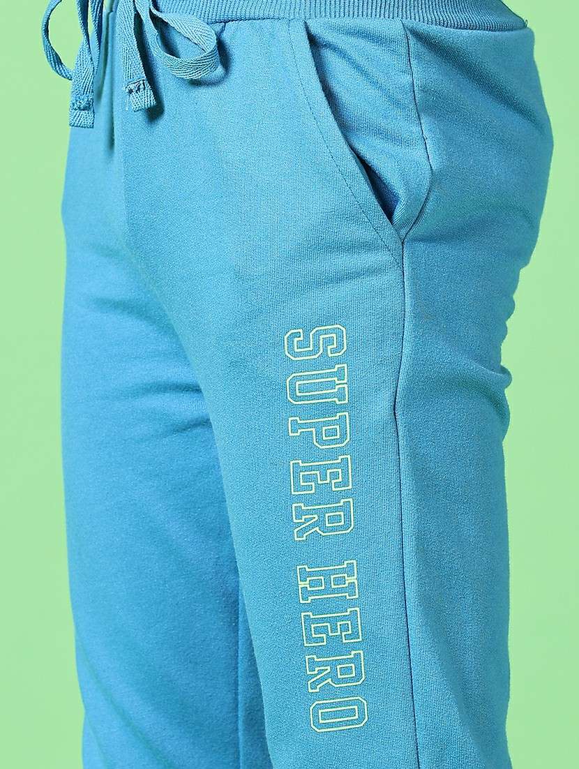 boys blue printed full length sets - 21582950 -  Standard Image - 5