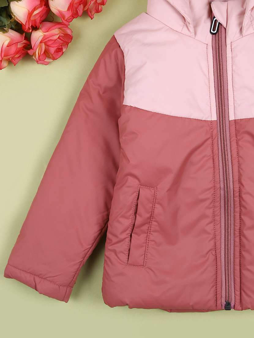 boys color blocked hooded quilted jacket - 21582956 -  Standard Image - 3