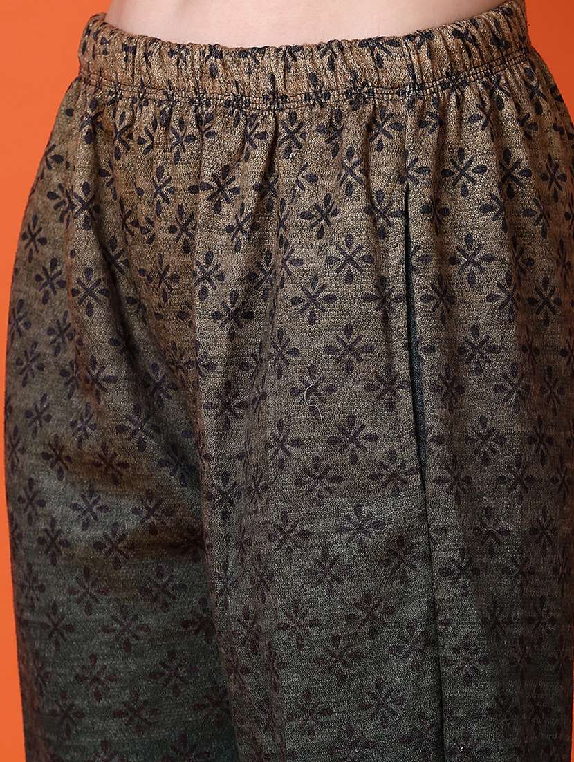 women printed kurta pant set with dupatta - 21582990 -  Standard Image - 5