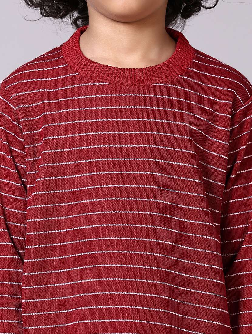 boys long sleeves striped sweater - 21583040 -  Standard Image - 5
