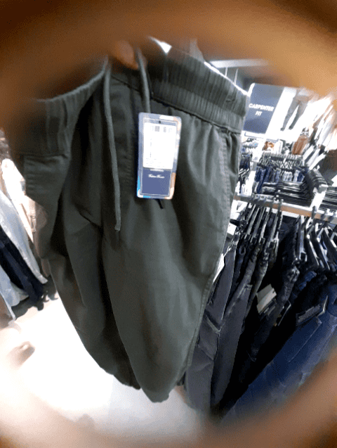 olive twill joggers - 21583075 - Zoom Image - 0