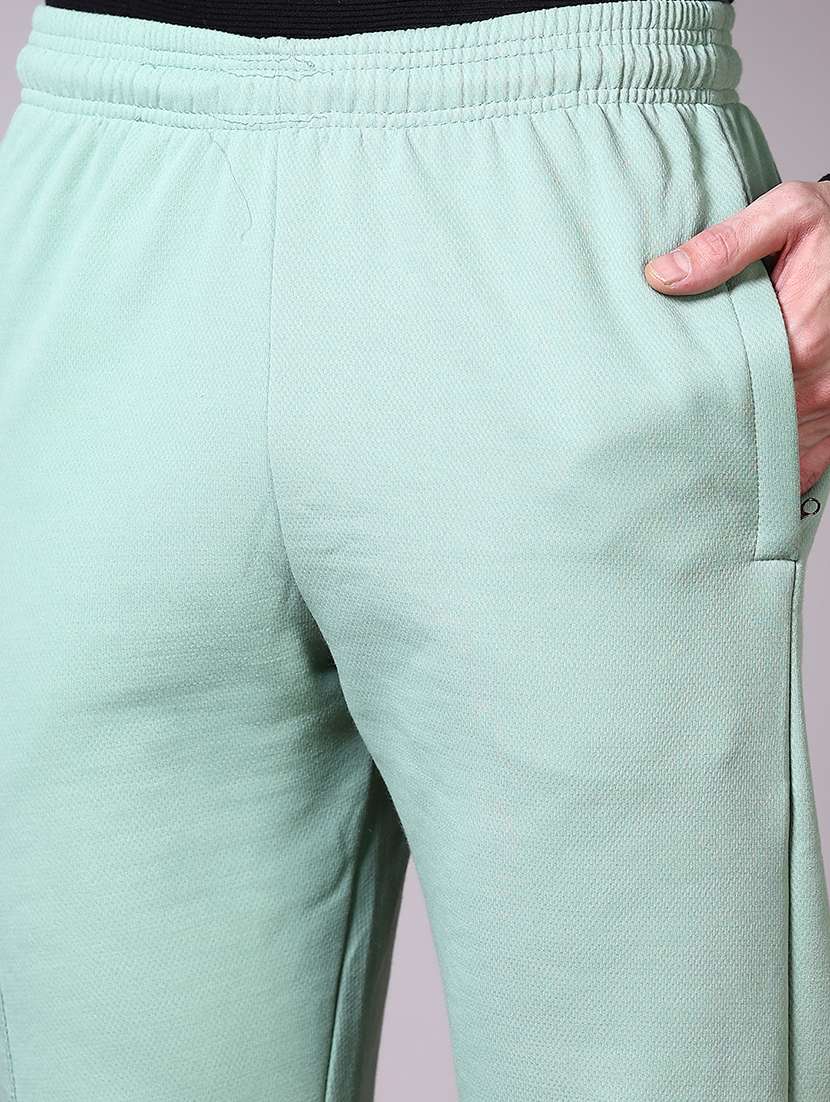 men solid full length track pant - 21583120 -  Standard Image - 3
