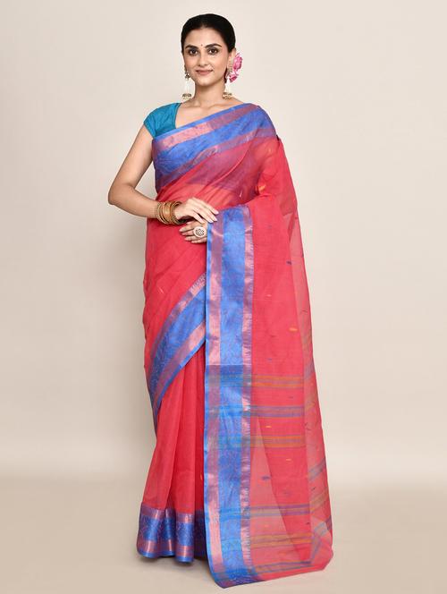 women self design handloom saree - 21583427 - Standard Image - 0