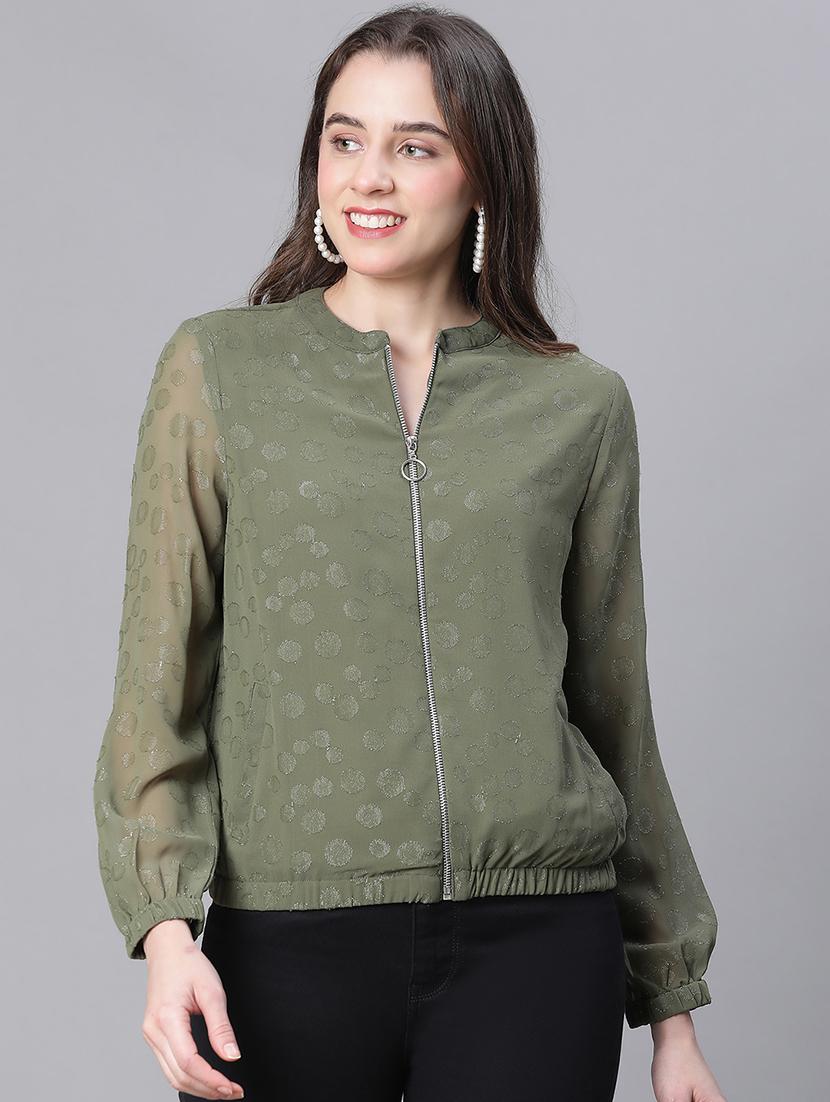 women self desiged long sleeves jacket - 21584253 - Zoom Image - 0