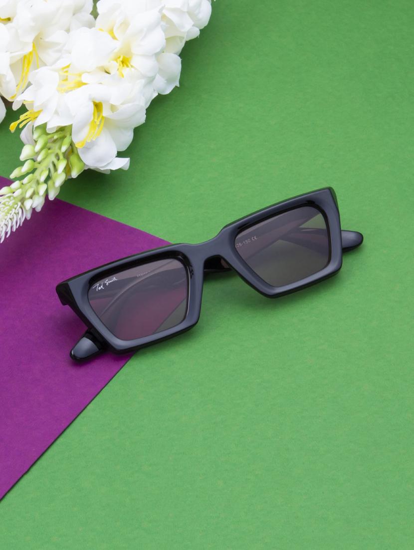 ted smith cat-eye grey sunglasses for men women - 21584819 -  Zoom Image - 0