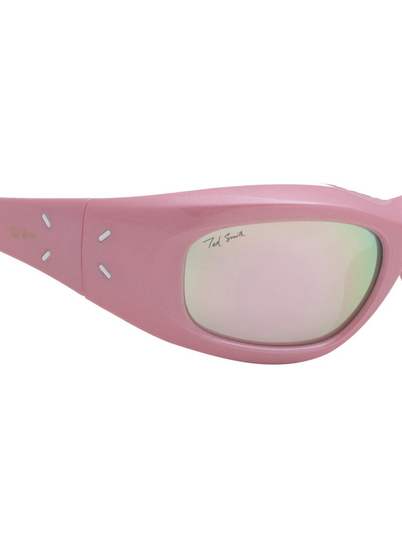 ted smith wrap-around grey sunglasses for men women - 21584827 - Standard Image - 5