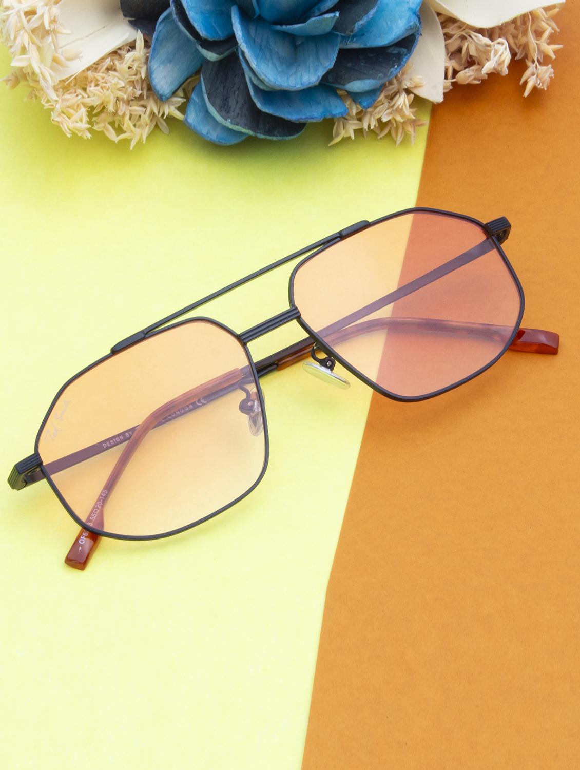 ted smith aviator grey sunglasses for men women - 21584835 -  Zoom Image - 0