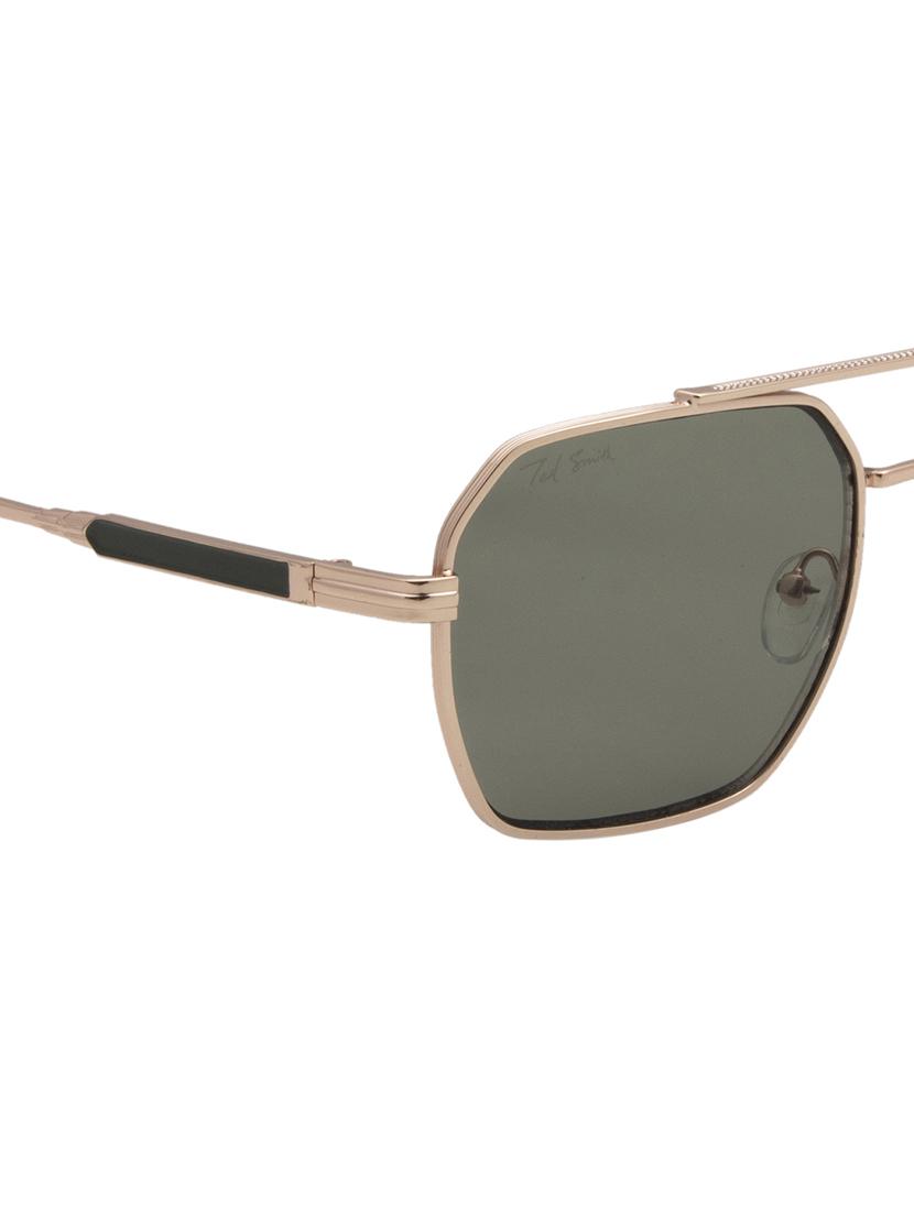 ted smith aviator green sunglasses for men women - 21584841 - Standard Image - 5