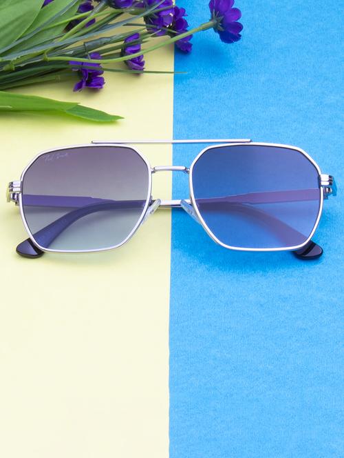 ted smith aviator green sunglasses for men women - 21584842 -  Standard Image - 0