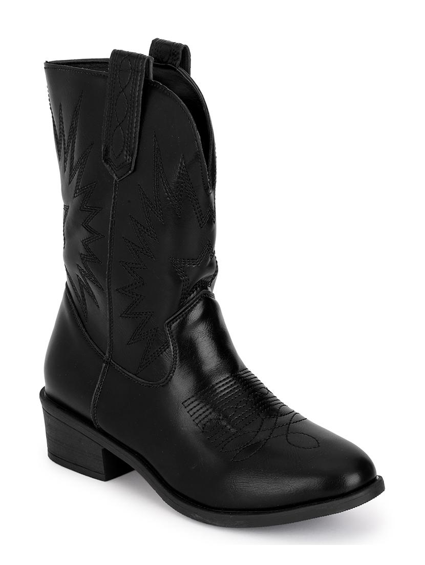 women black solid ankle boot - 21584855 -  Zoom Image - 0
