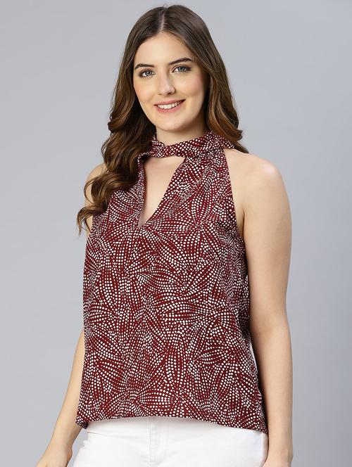 women printed sleeveless top - 21584936 -  Standard Image - 0