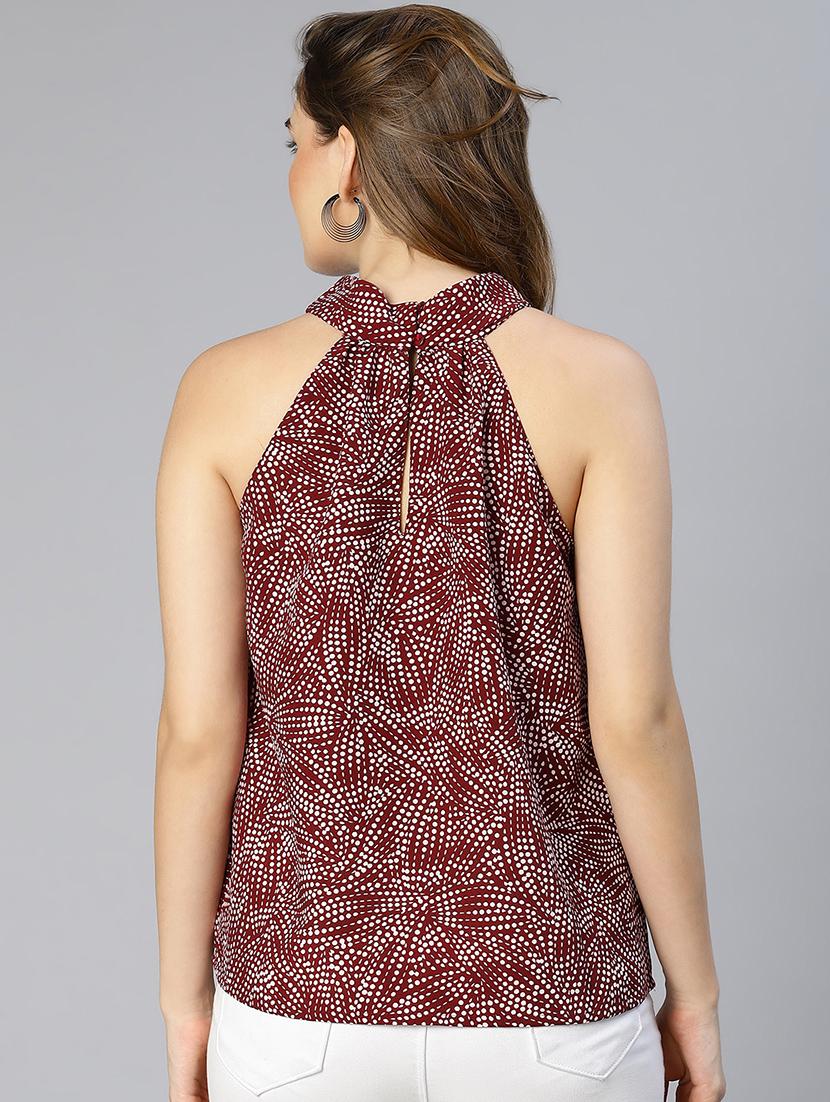 women printed sleeveless top - 21584936 - Standard Image - 3