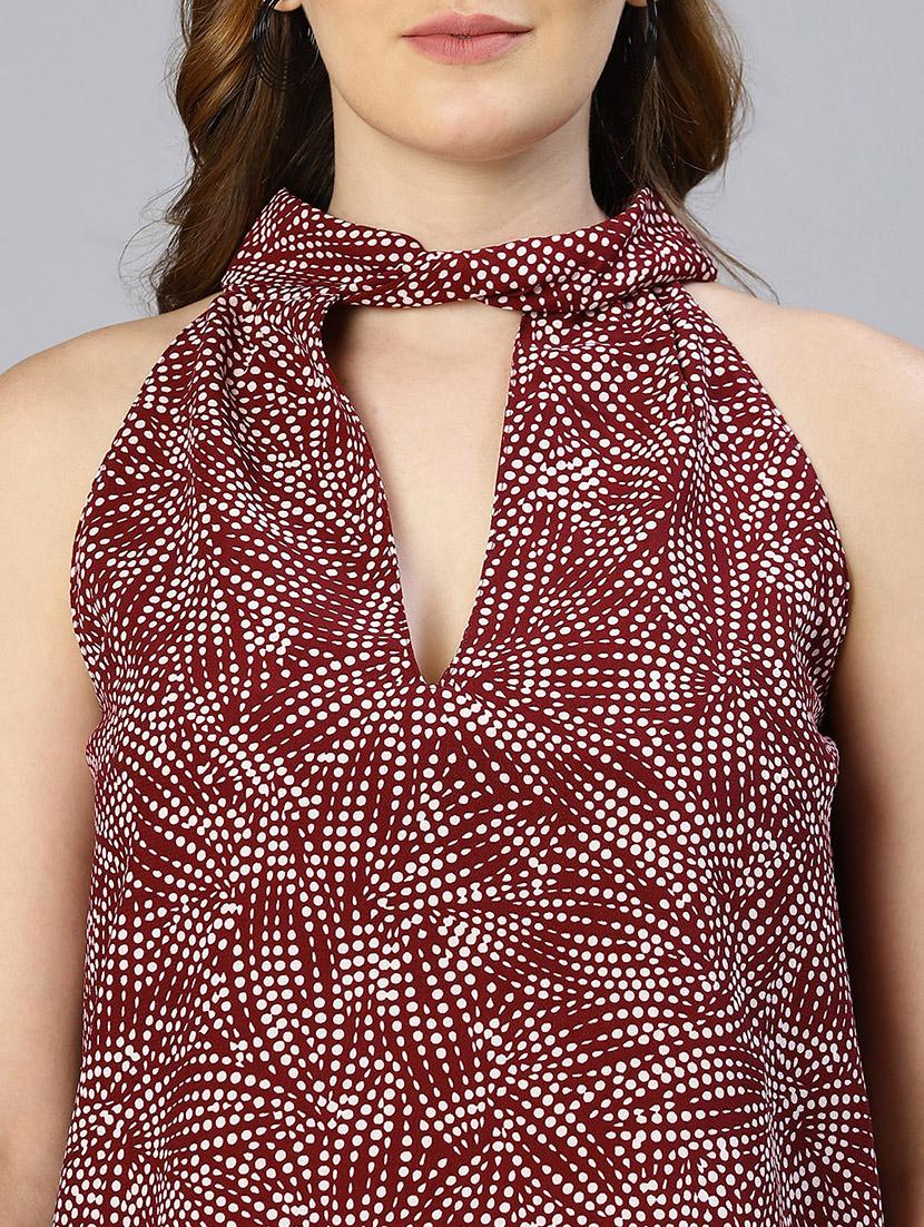 women printed sleeveless top - 21584936 - Standard Image - 5