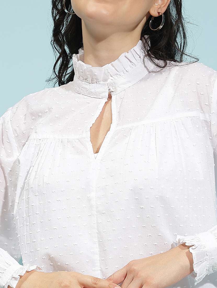 women self design long sleeves top - 21584999 -  Standard Image - 5