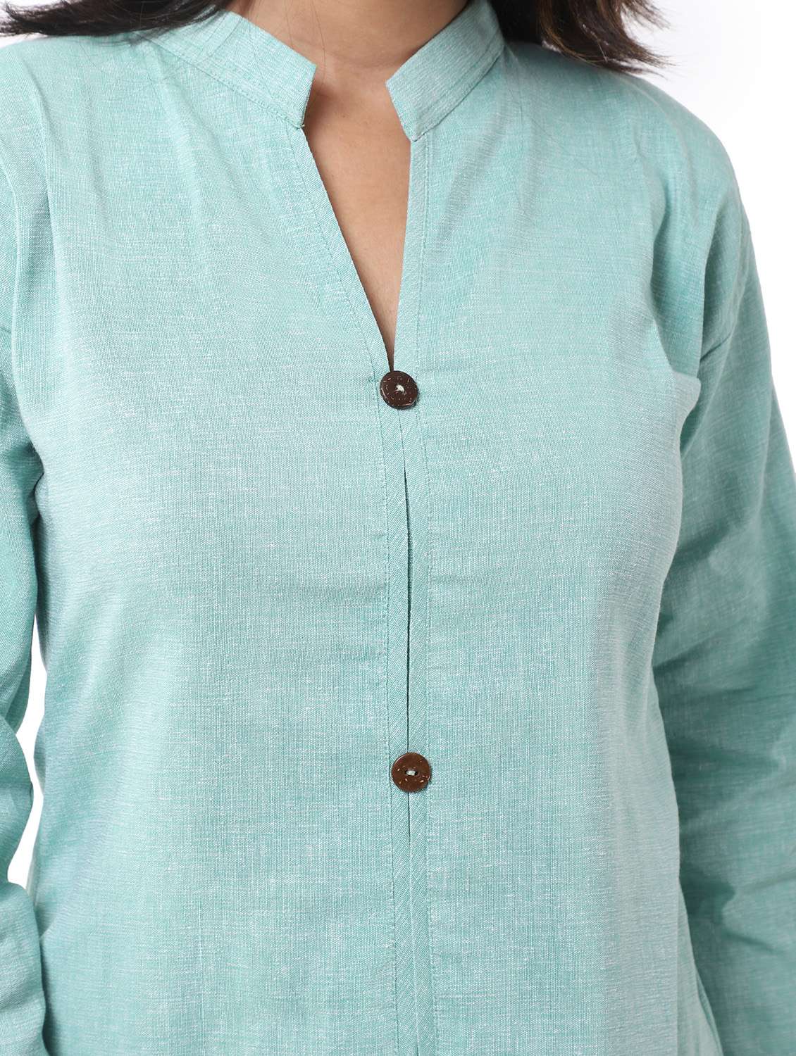 women pack of 2 solid straight kurta - 21585047 -  Standard Image - 8
