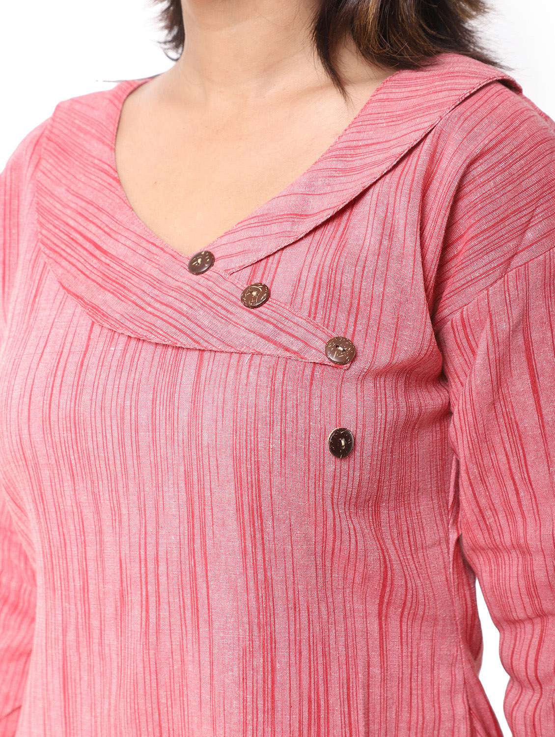 women pack of 2 solid straight kurta - 21585051 -  Standard Image - 8