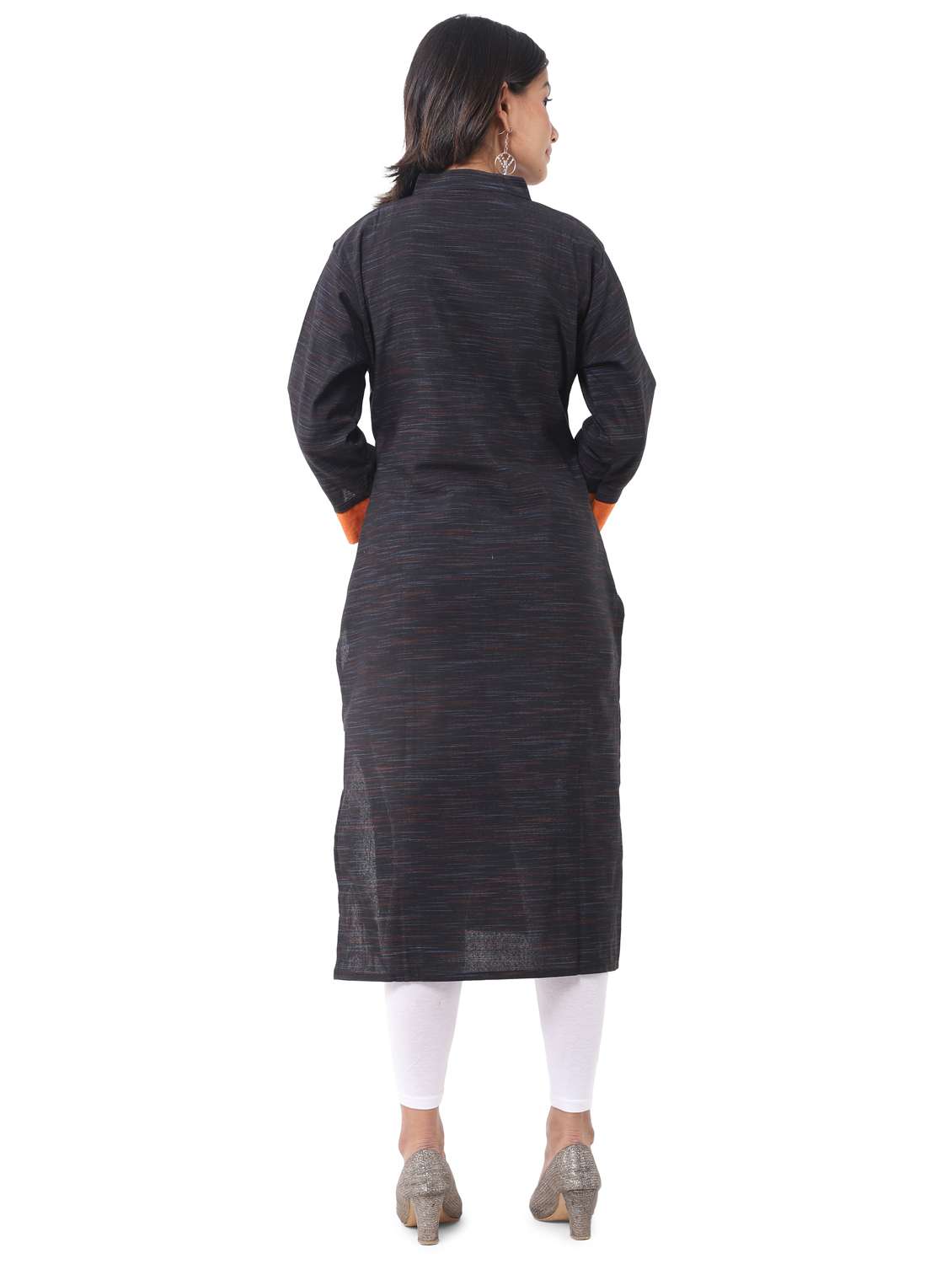 women pack of 2 solid straight kurta - 21585057 -  Standard Image - 3