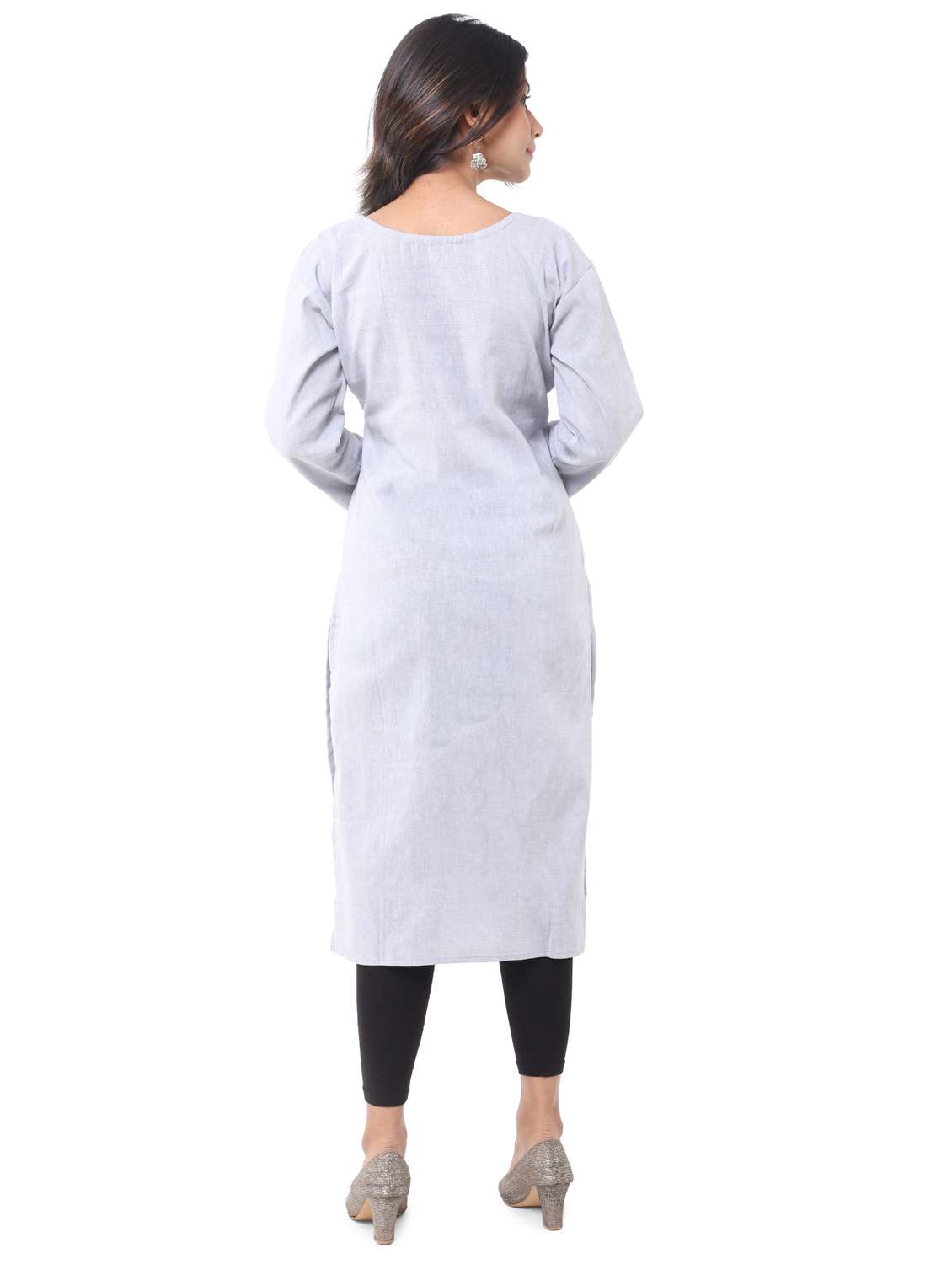 women pack of 2 straight kurta combo - 21585317 -  Standard Image - 3