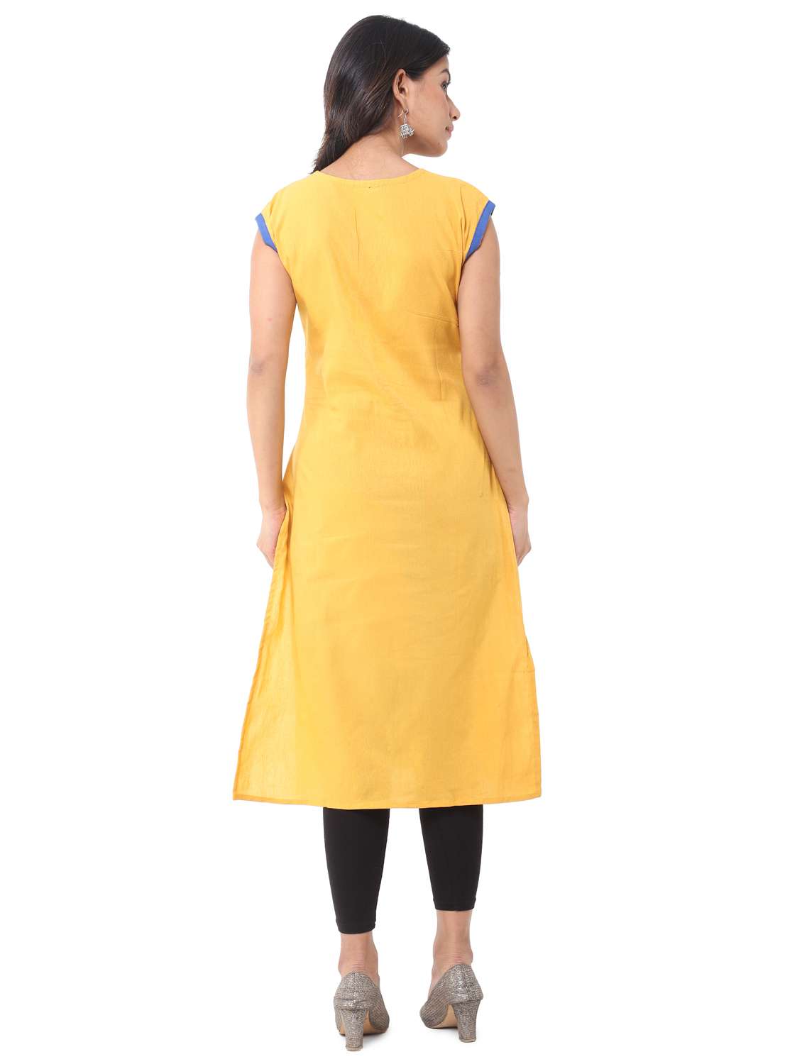 women pack of 2 straight kurta combo - 21585337 -  Standard Image - 3