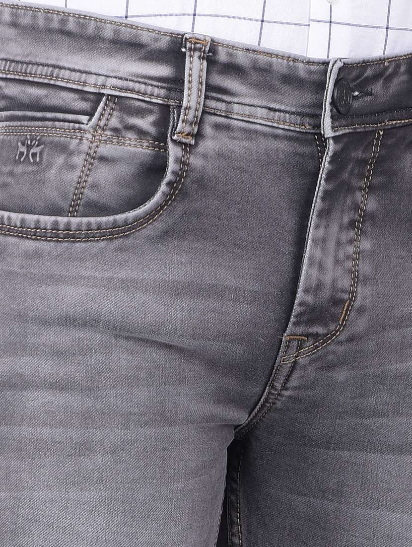 men slim fit mid rise denim jeans - 21585536 -  Standard Image - 5