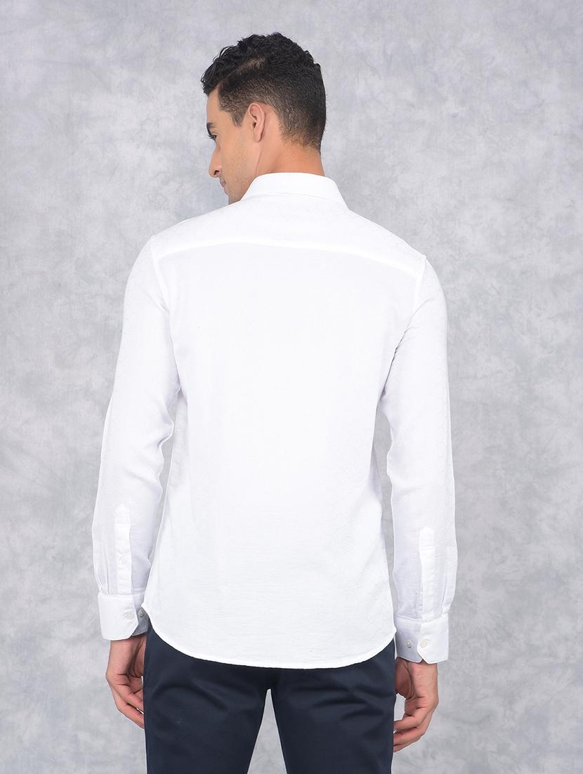 men solid regular fit casual shirt - 21585691 - Standard Image - 3