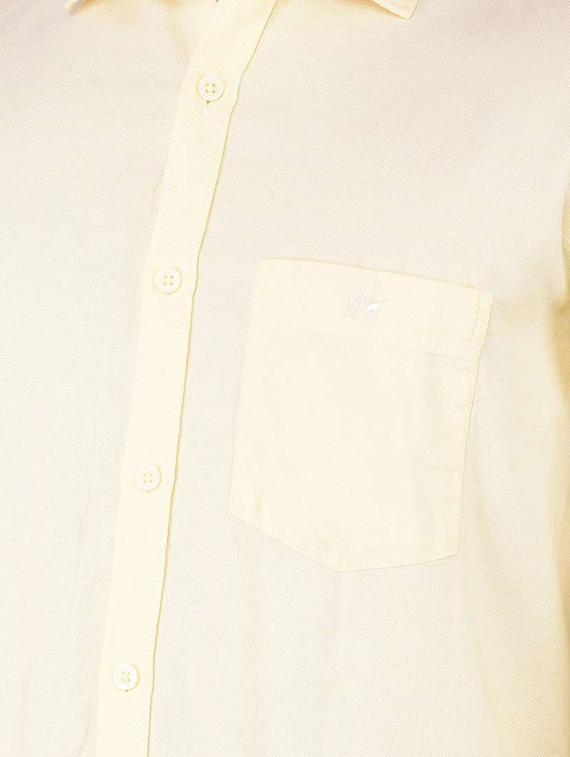 Men Solid Regular Fit Casual Shirt - 21585710 -  Standard Image - 5