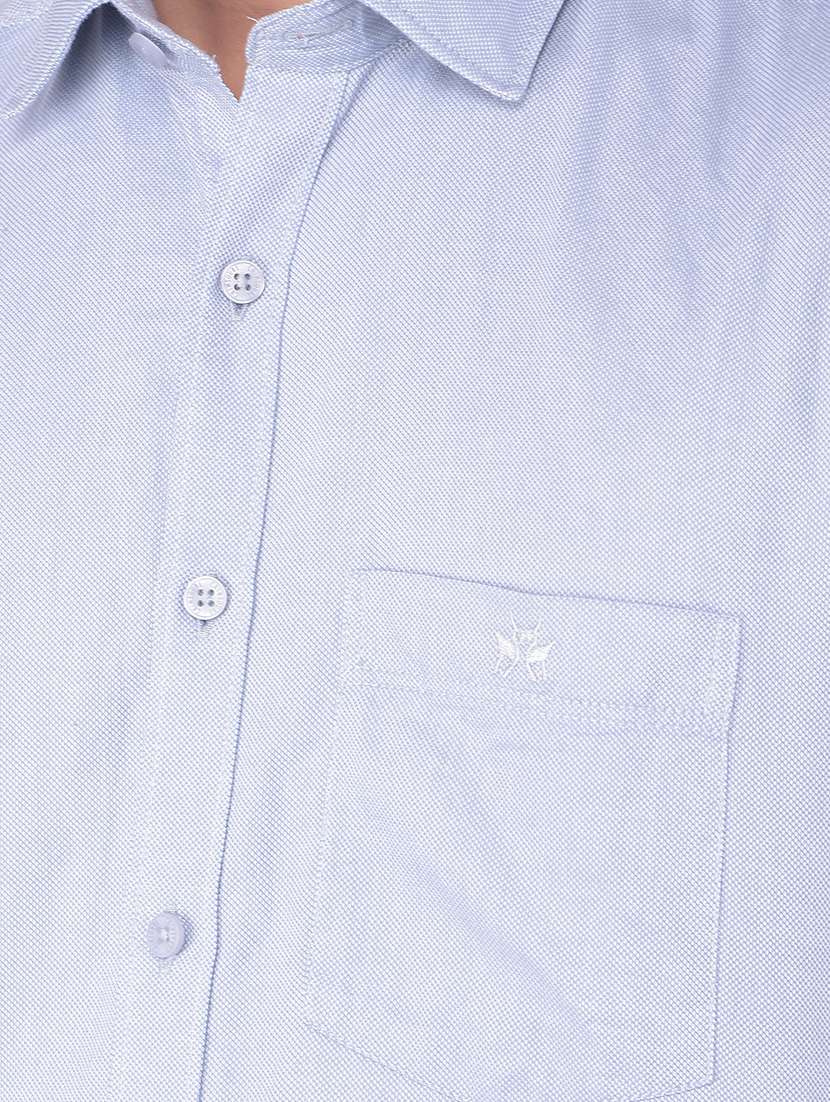 men solid regular fit casual shirt - 21585711 - Standard Image - 5