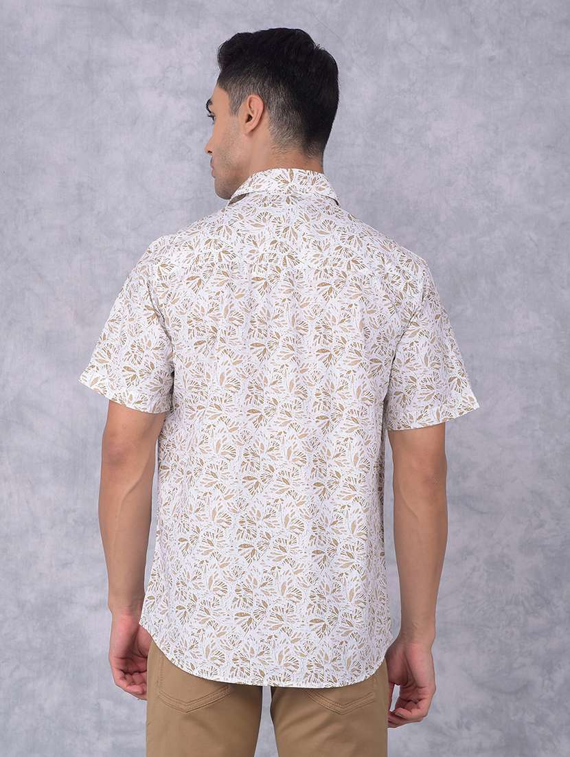 men printed regular fit casual shirt - 21585734 -  Standard Image - 3