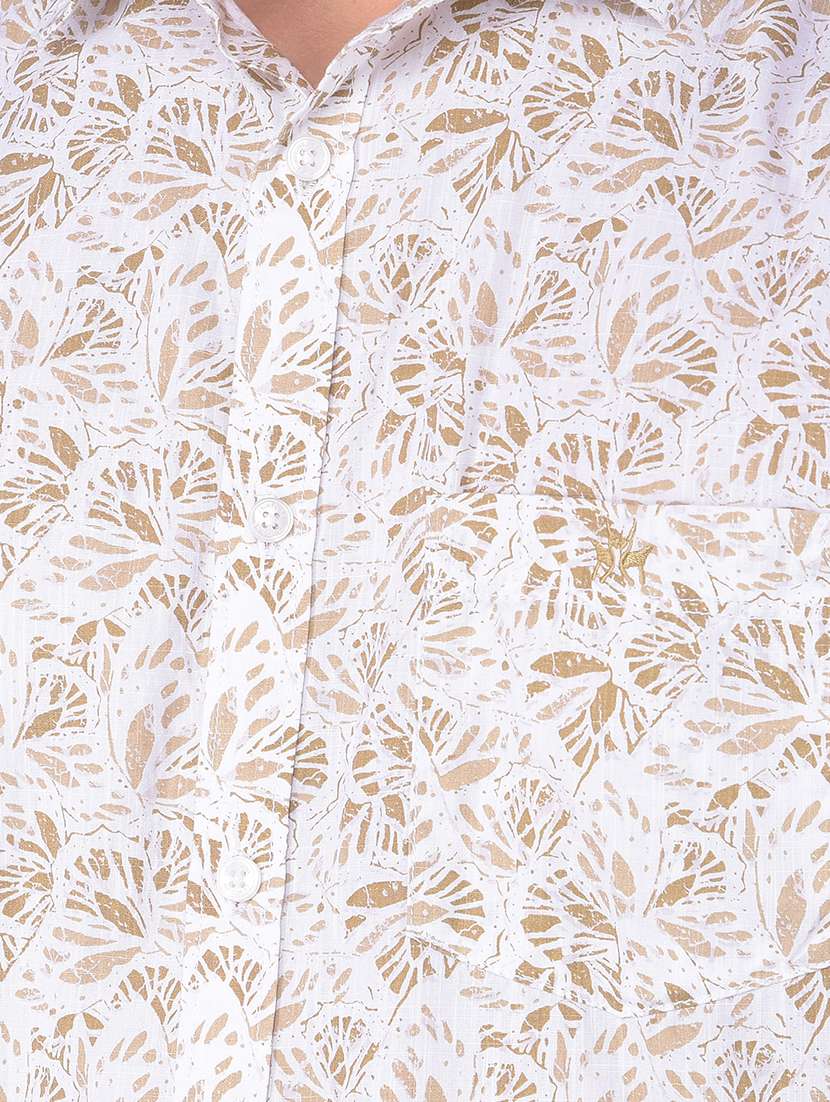 men printed regular fit casual shirt - 21585734 -  Standard Image - 5