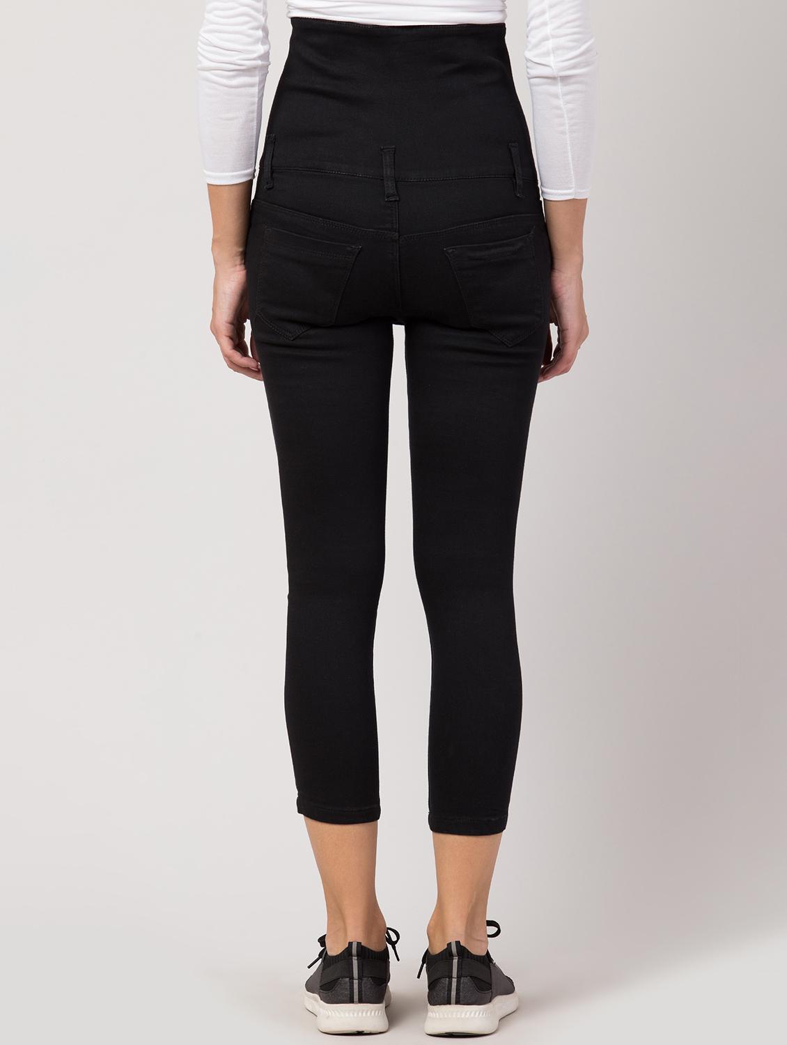 women black denim jean - 21586499 - Standard Image - 3