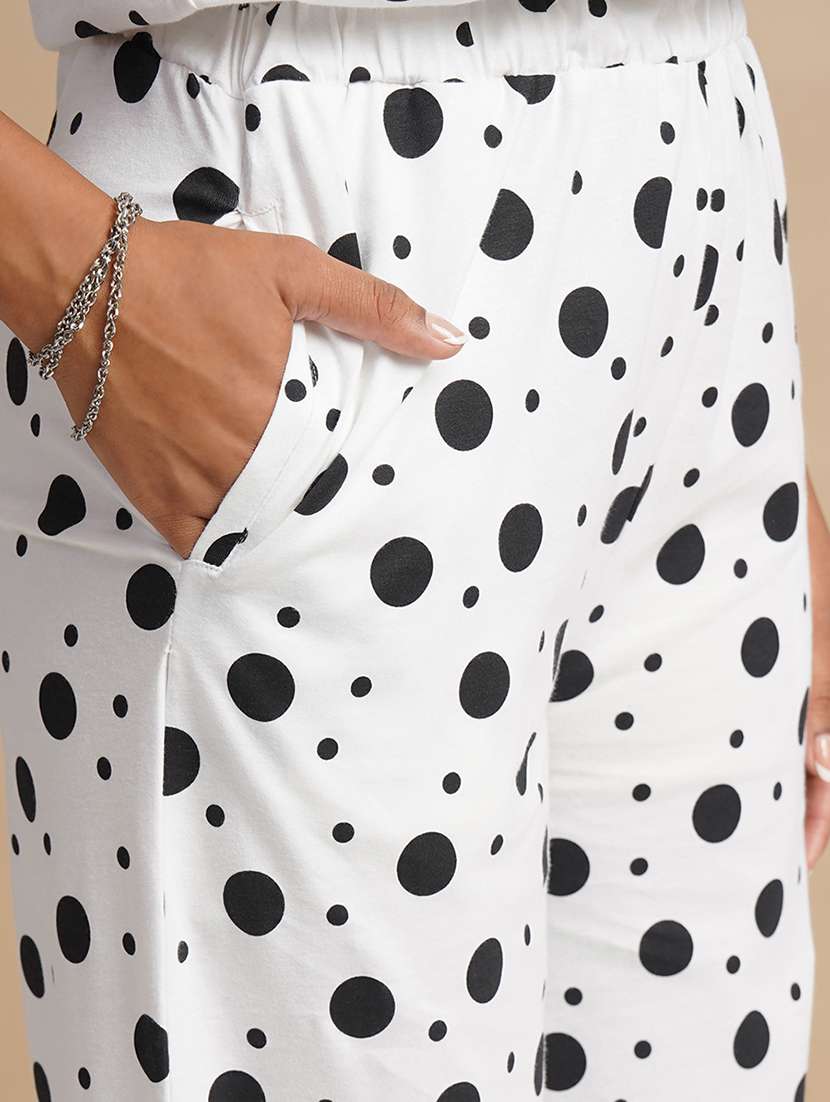 women polka doted halter neck jumpsuit - 21586578 - Standard Image - 5