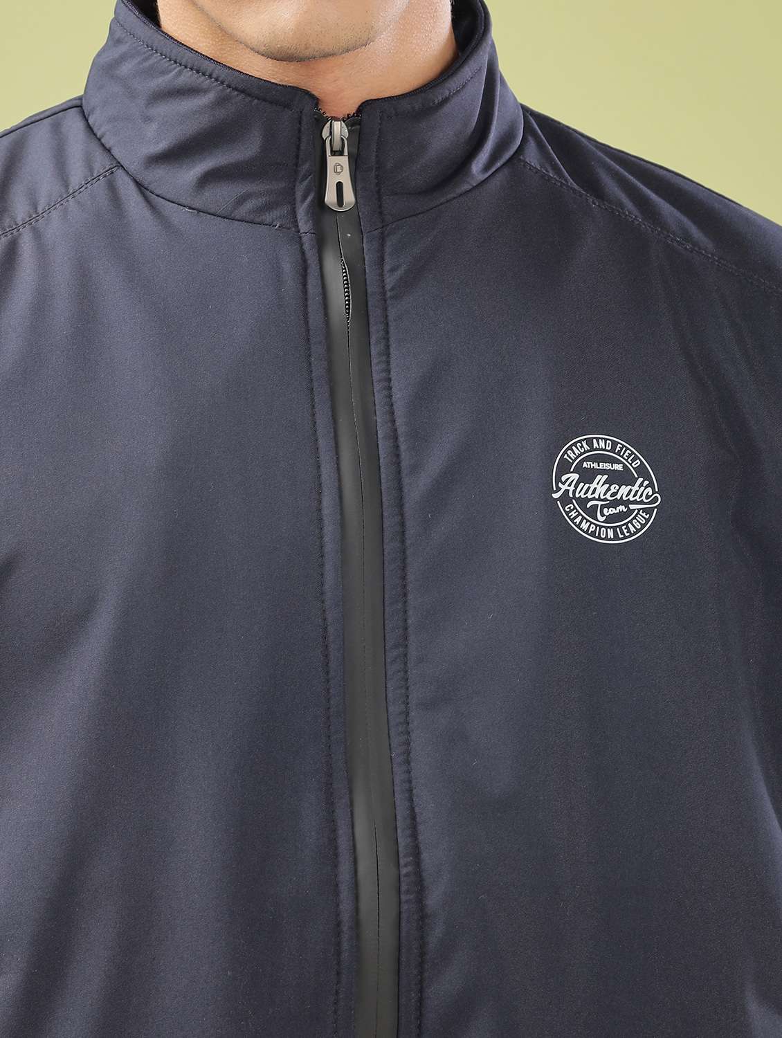 men solid long sleeve bomber jacket - 21586711 -  Standard Image - 5