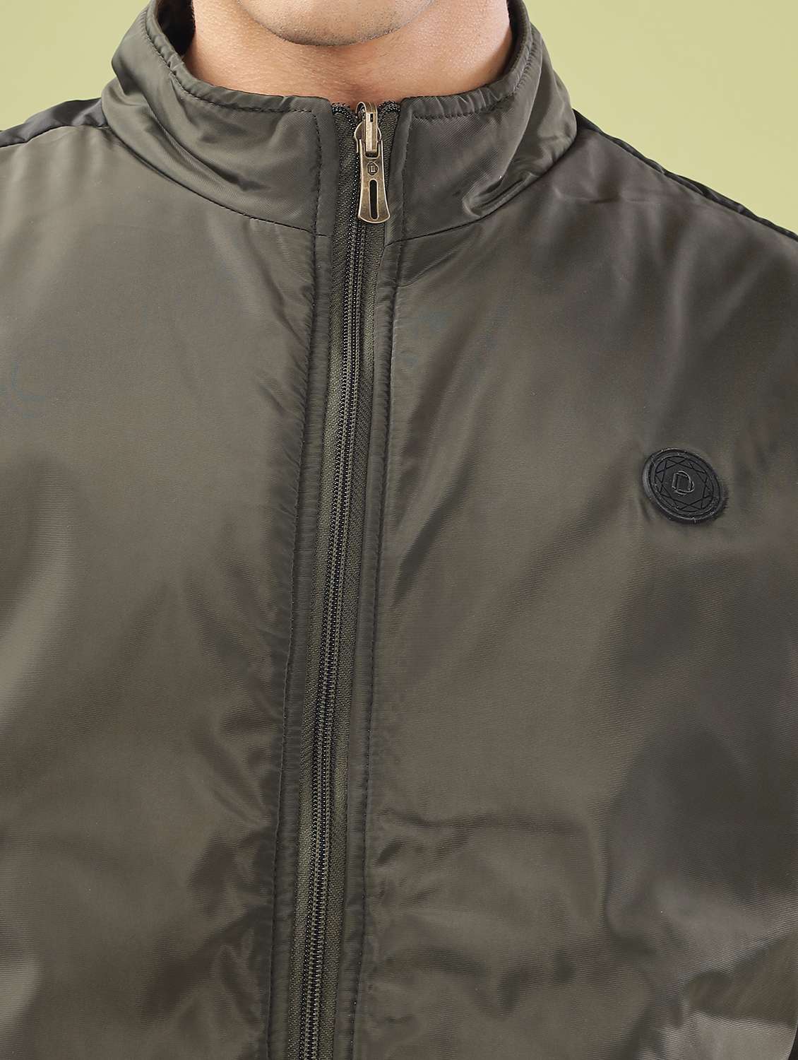 men solid long sleeve bomber jacket - 21586718 -  Standard Image - 5