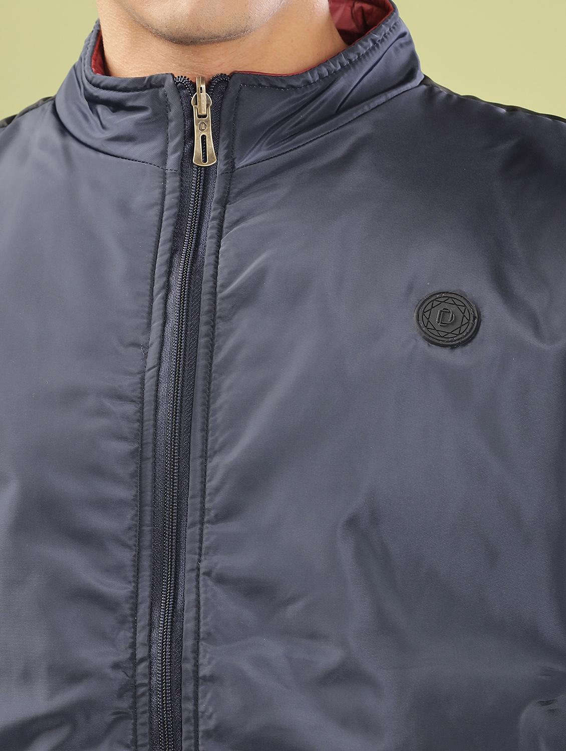 men solid long sleeve bomber jacket - 21586719 - Standard Image - 5