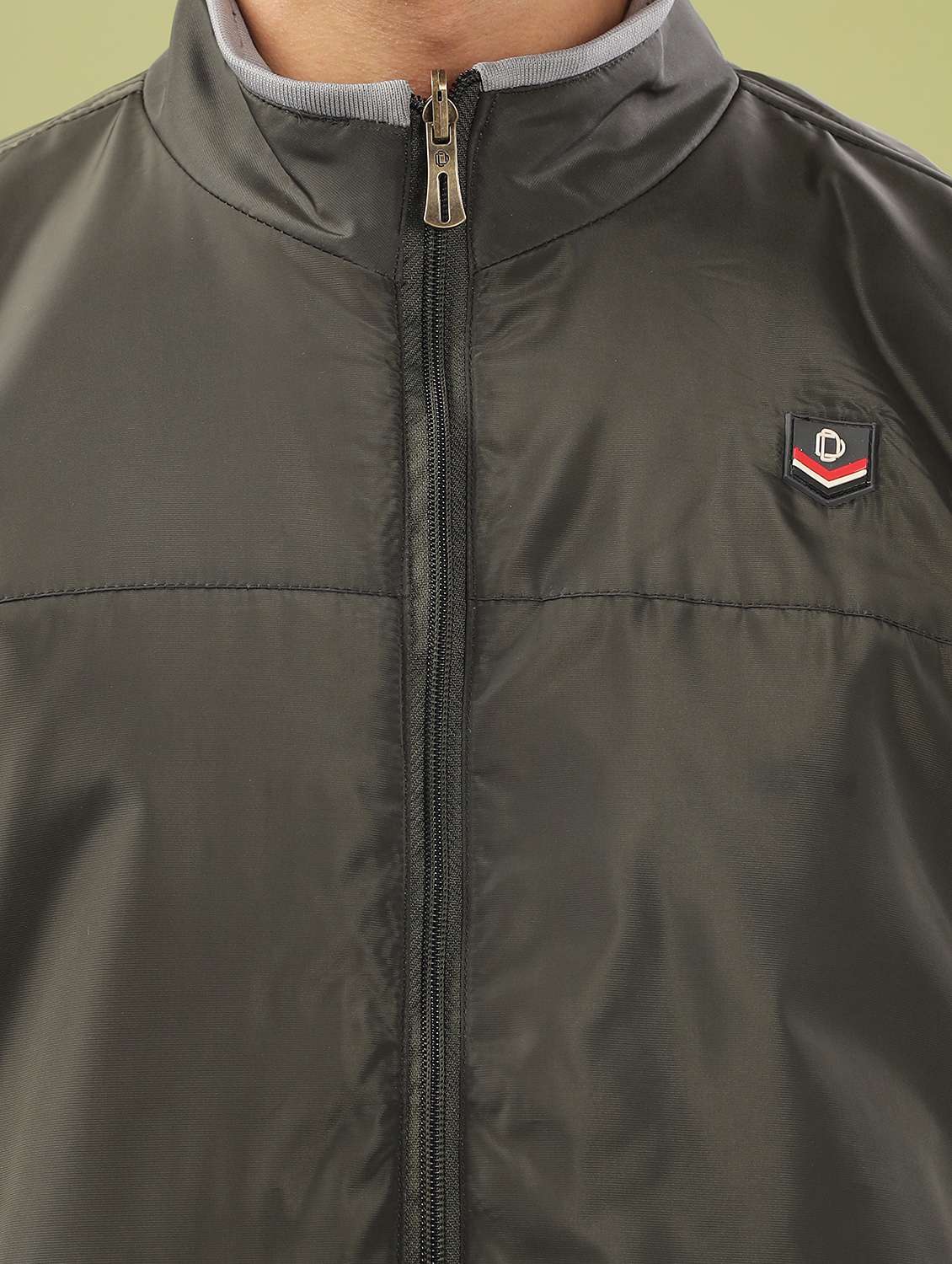 men solid long sleeve bomber jacket - 21586731 -  Standard Image - 5