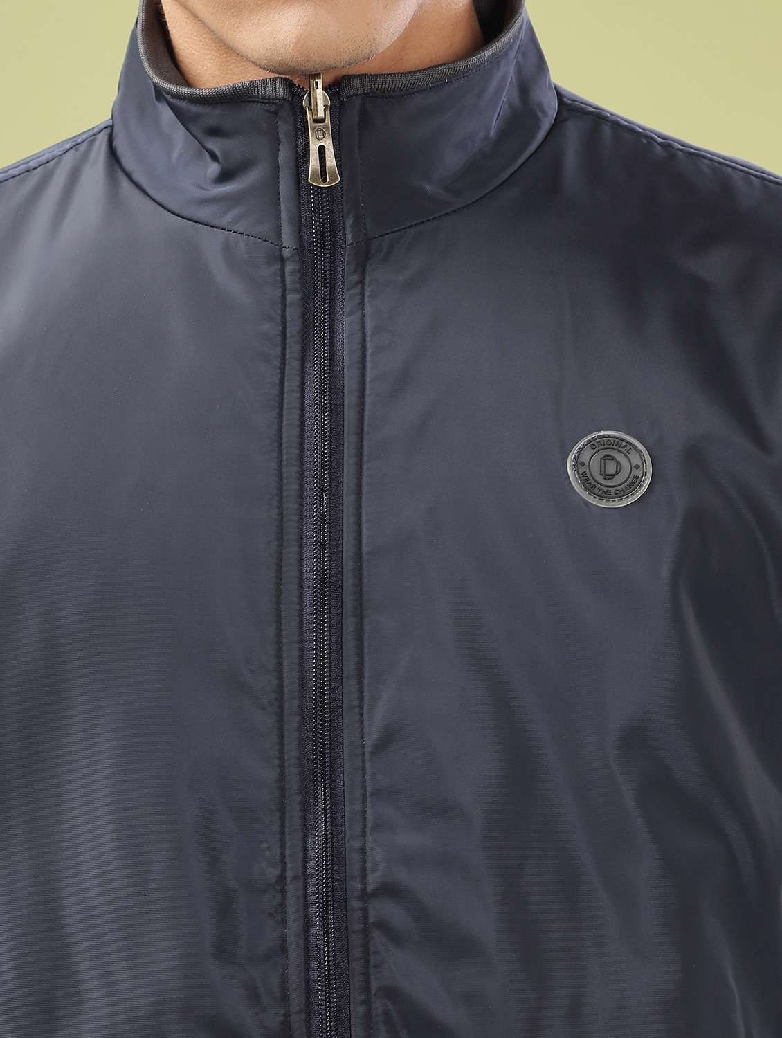 men solid long sleeve bomber jacket - 21586735 -  Standard Image - 5