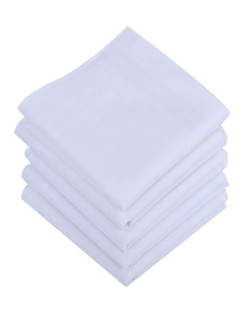 pack of 5 cotton handkerchief - 21586739 - Standard Image - 0