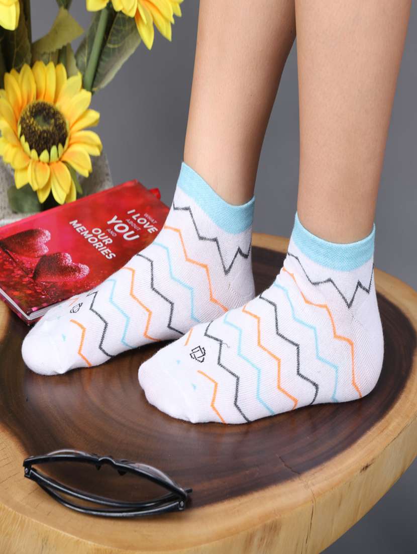 women ankle length combo socks