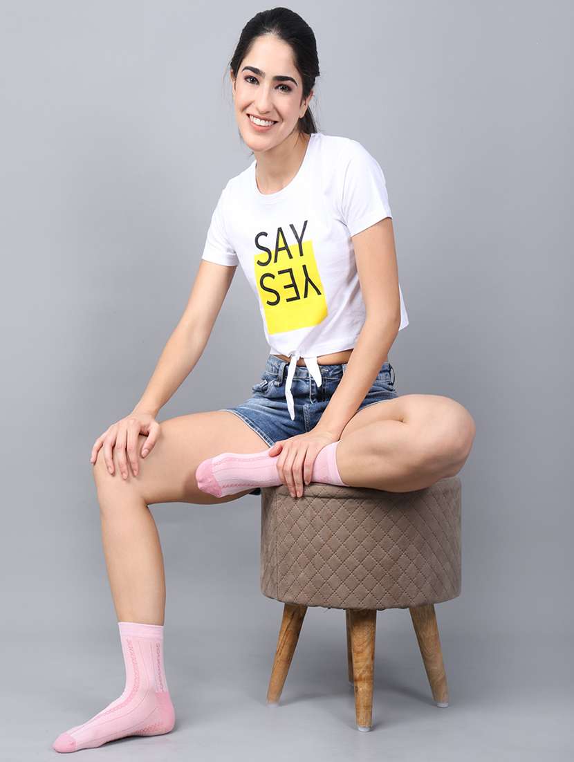 women above ankle length combo socks - 21586902 -  Standard Image - 3