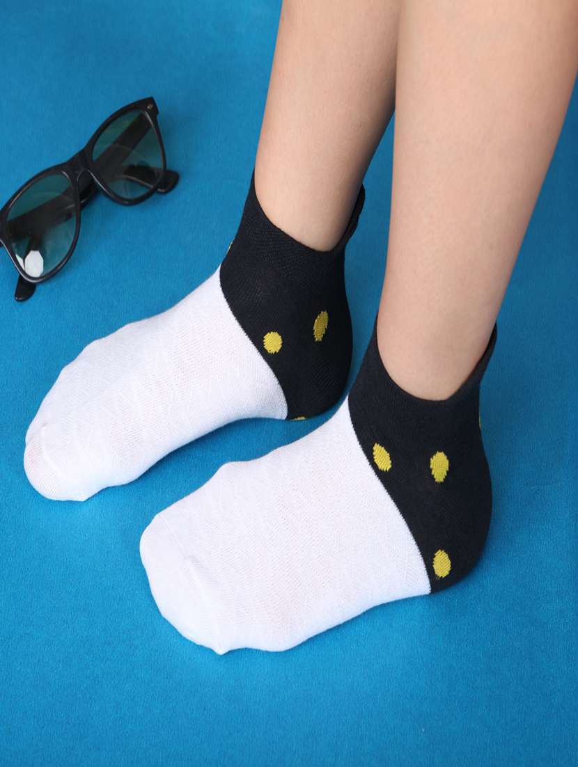 women pack of 3 ankle length socks - 21586915 -  Standard Image - 3