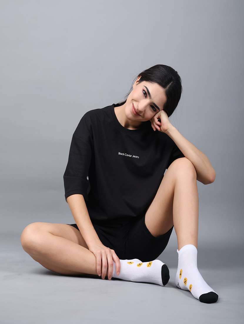 women pack of 3 ankle length socks - 21586922 -  Standard Image - 3