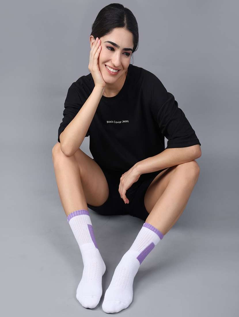 women pack of 3 ankle length socks - 21586981 -  Standard Image - 3