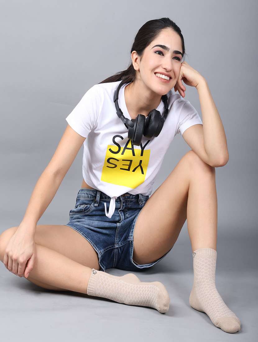 women ankle length socks combo - 21586997 -  Standard Image - 3