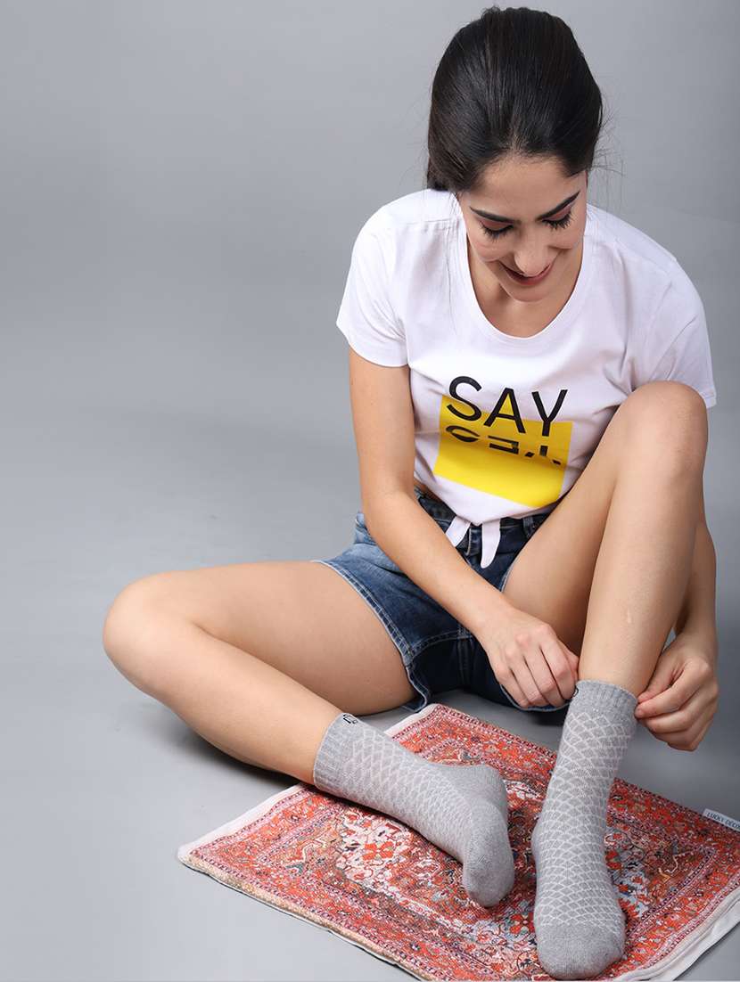 women pack of 5 ankle length socks - 21587000 -  Standard Image - 3